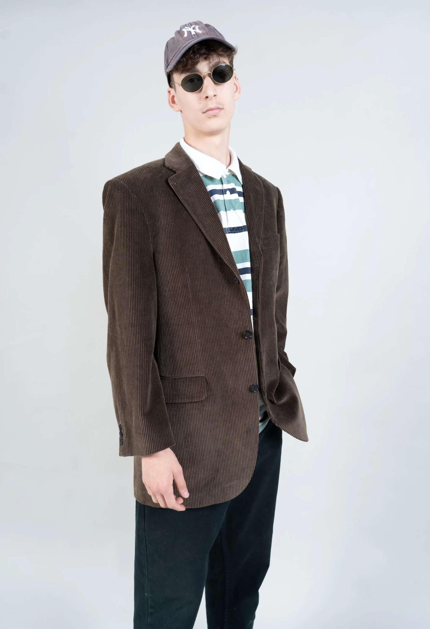 Corduroy suit jacket